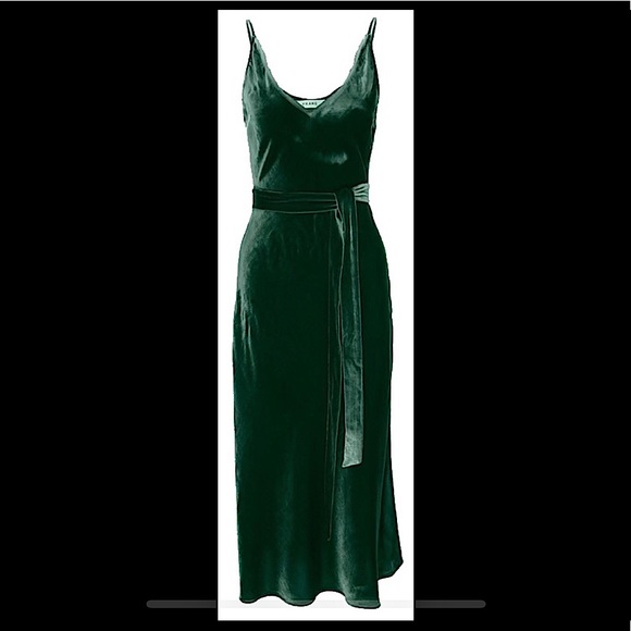 Frame Velvet Slip Dress - Picture 2 of 7